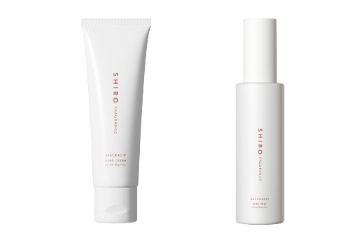 SHIRO「さくら」香るハンドクリーム＆ボディミスト、瑞々しいピーチ＆華やかジャスミンで表現