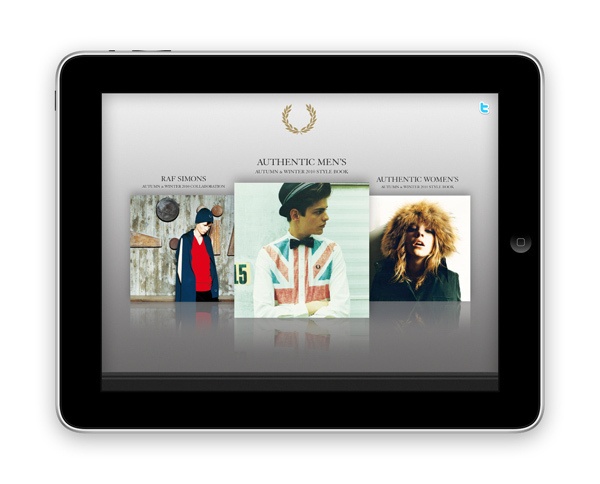 iPhone/iPad対応、フレッドペリー(FRED PERRY)のブランドアプリが登場！コピー
