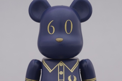 フレッドペリーから60周年記念限定ベアブリック登場