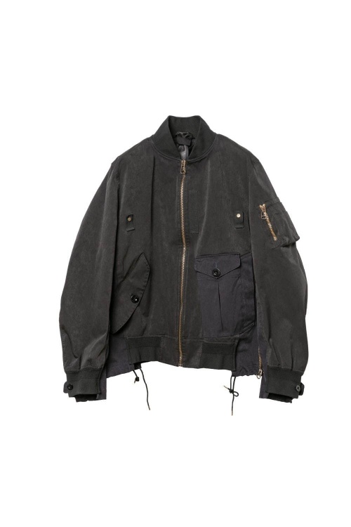 sacai×伊ブランド・テンシー“ハイブリッド”メンズミリタリーウェア、左右非対称モッズコートなどコピー sacai×伊ブランド・テンシー“ハイブリッド”メンズミリタリーウェア、左右非対称モッズコートなどコピー