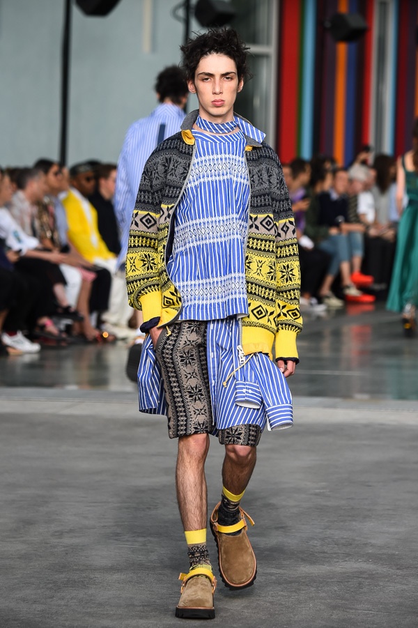 sacai 2018年春夏メンズコレクション - 国境と季節を超えたsacai流ハイブリッドコピー