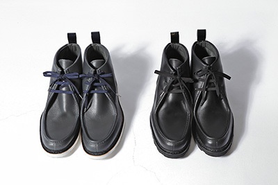 sacai×Parabootのコラボシューズ第2弾が登場 − スニーカー感覚のレザーシューズ