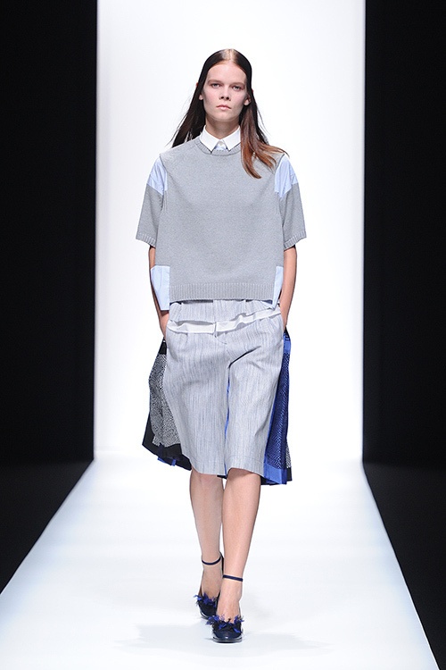 sacai(サカイ) 2013年春夏コレクション - 自由な発想で楽しむミックススタイルがさらに進化コピー