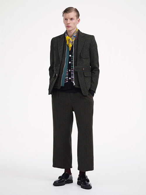 sacai 2013-14年秋冬メンズコレクション - クラシックスタイルをスポーティ＆モダンに再解釈コピー