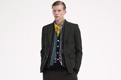sacai 2013-14年秋冬メンズコレクション - クラシックスタイルをスポーティ＆モダンに再解釈