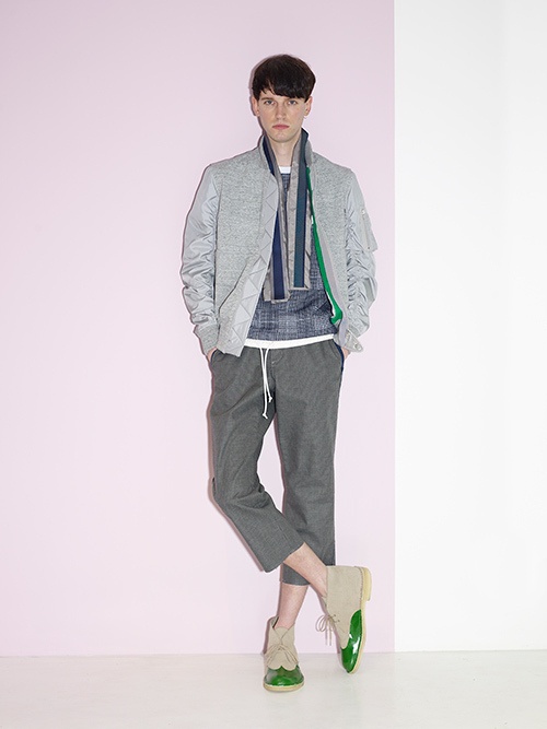 sacai(サカイ) 2014年春夏メンズコレクション - クラシックを繊細にコピー