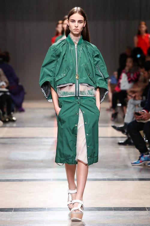 sacai 2014年春夏コレクション - スポーツテイストにsacaiのマインドで豊かな表情をコピー