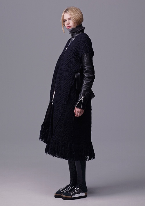 sacai luck 2015-16年秋冬コレクション - 予想外の組み合わせが生む、ネオクラシックコピー