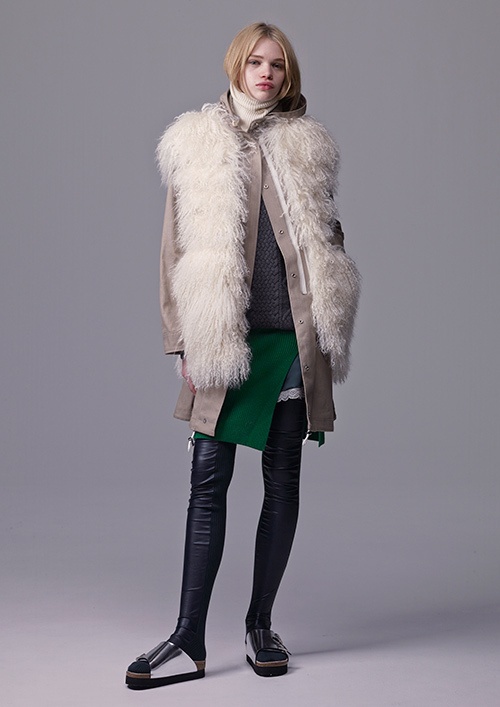 sacai luck 2015-16年秋冬コレクション - 予想外の組み合わせが生む、ネオクラシックコピー