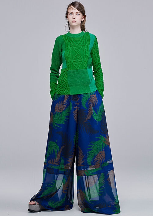 sacai 2016年リゾートコレクション - 無秩序でアンバランス、sacai流ハイブリッドスタイルコピー