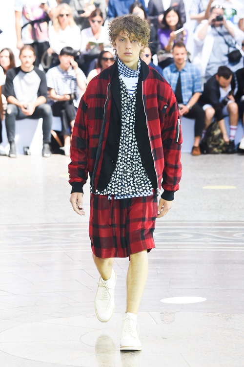sacai 2016年春夏メンズコレクション - 自由な発想が生む、ハイブリットスタイルコピー