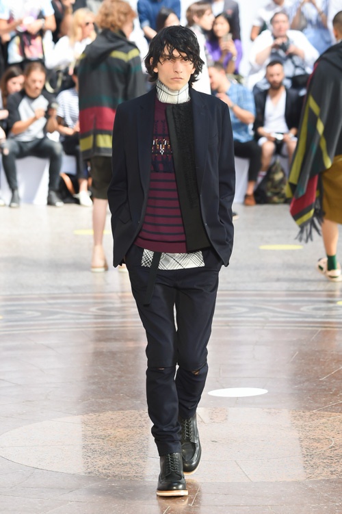 sacai 2016年春夏メンズコレクション - 自由な発想が生む、ハイブリットスタイルコピー