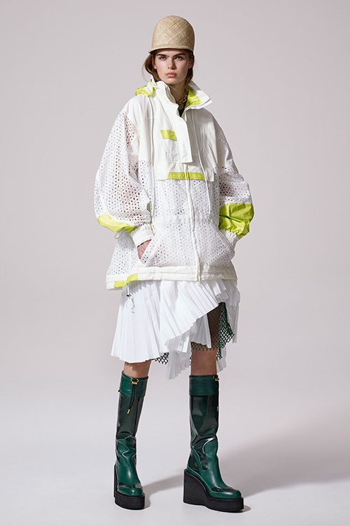 sacai 2017年リゾートコレクション - ハイブリッドが導いた実用的ワードローブコピー