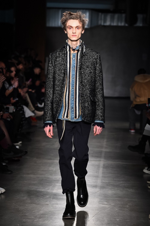 sacai 2017-18年秋冬メンズコレクション - 伝統に挑む新アイディアの再構成コピー