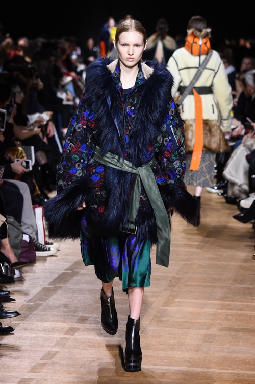 sacai 2017-18年秋冬コレクション - 加速するハイブリッド、残るのは軽やかな余韻コピー
