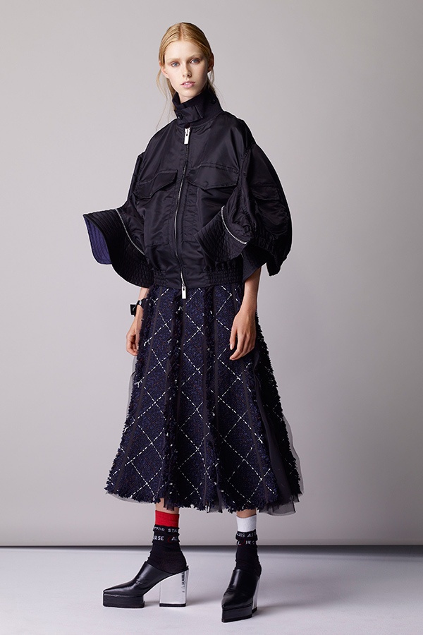 sacai18年リゾートコレクション - ウェスタンやミリタリーを取り入れた変化球ウェアコピー sacai18年リゾートコレクション - ウェスタンやミリタリーを取り入れた変化球ウェアコピー