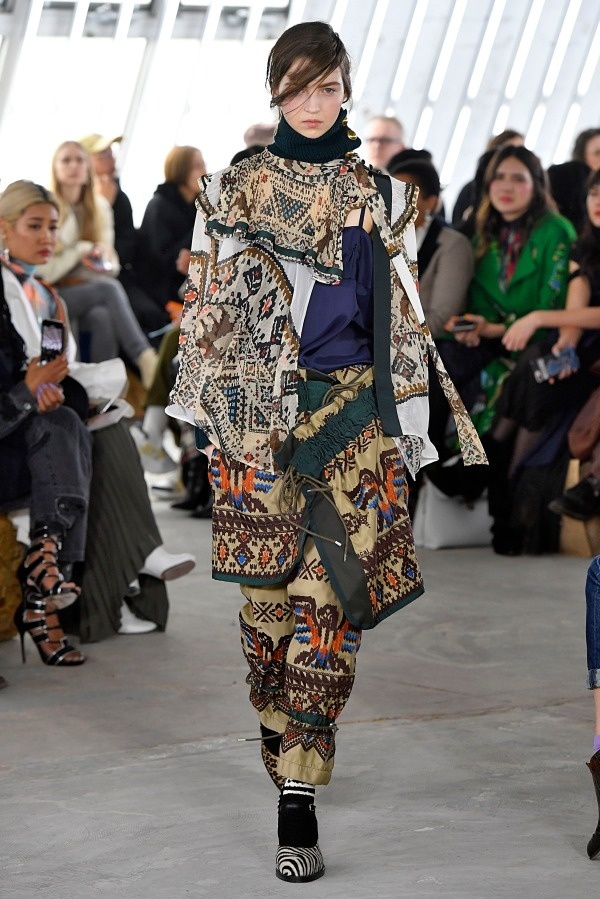 サカイ(sacai) 2018-19年秋冬コレクション - 異なる要素の掛け合いから生まれる力強さコピー サカイ(sacai) 2018-19年秋冬コレクション - 異なる要素の掛け合いから生まれる力強さコピー