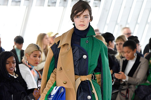 サカイ(sacai) 2018-19年秋冬コレクション - 異なる要素の掛け合いから生まれる力強さ