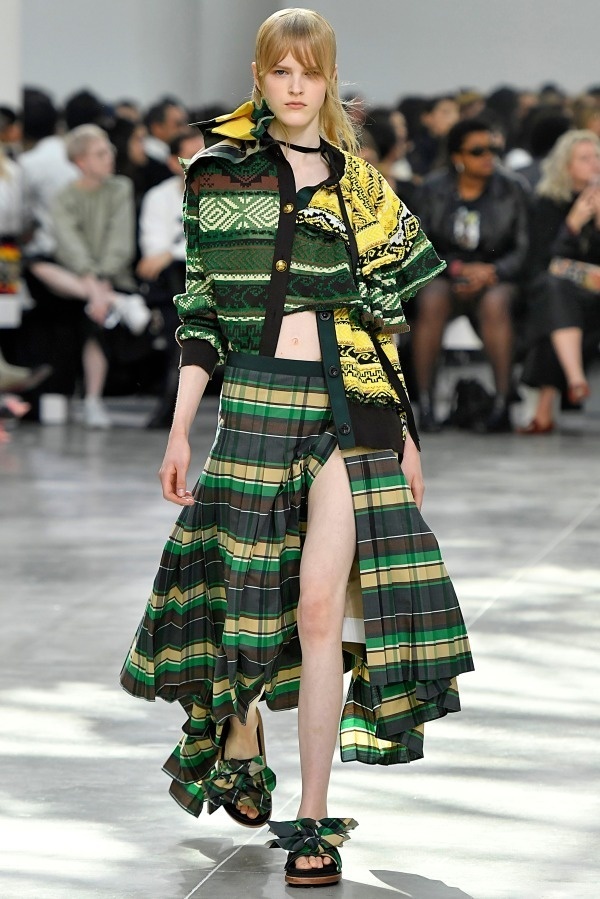 sacai(サカイ) 2019年春夏コレクション - 鮮やかな色彩を流れる風にのせてコピー sacai(サカイ) 2019年春夏コレクション - 鮮やかな色彩を流れる風にのせてコピー