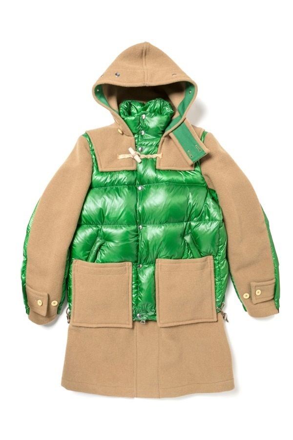 sacai×グローバーオール - ダッフルコート＆ダウン、ジャケット＆MA-1のハイブリッドコピー