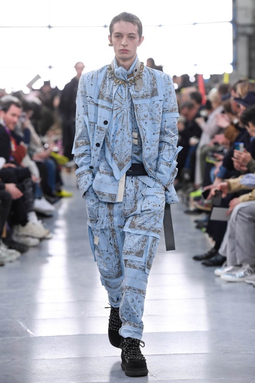 sacai 2020-21年秋冬メンズコレクション - 個性を溶け合わせて生まれる新しいスタイルコピー sacai 2020-21年秋冬メンズコレクション - 個性を溶け合わせて生まれる新しいスタイルコピー