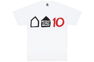 ドーバー ストリート マーケット10周年、銀座でTシャツやシューズなど限定発売