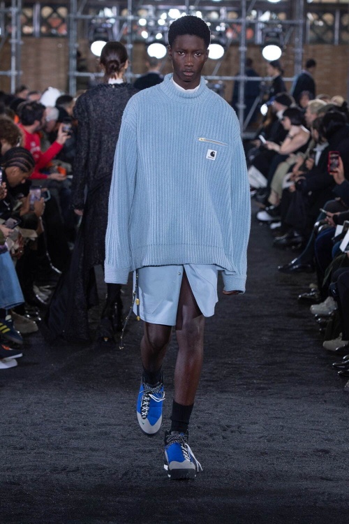 sacai man 2023年秋冬コレクション - 個性を引き出す“ジッパー”で変身コピー sacai man 2023年秋冬コレクション - 個性を引き出す“ジッパー”で変身コピー