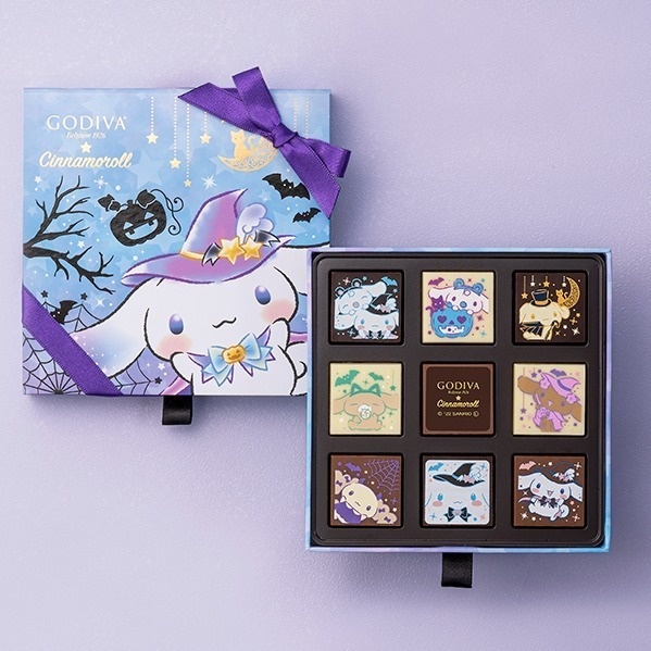 ゴディバのハロウィン、サンリオ「シナモロール」コラボの“飛び出す”チョコレートボックスコピー ゴディバのハロウィン、サンリオ「シナモロール」コラボの“飛び出す”チョコレートボックスコピー