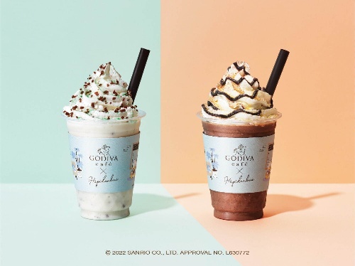 ゴディバカフェの「ショコリキサー」がサンリオ・ポチャッコ&あひるのペックル限定デザインにコピー ゴディバカフェの「ショコリキサー」がサンリオ・ポチャッコ&あひるのペックル限定デザインにコピー