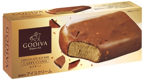 ゴディバ大人のチョコアイスバーに新作「カプチーノ」全国のコンビニで数量限定発売コピー