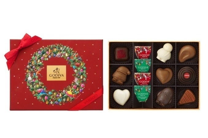 ゴディバから、サンタ＆ペンギン型のクリスマス限定チョコ登場 - テディベア型ボックス入り