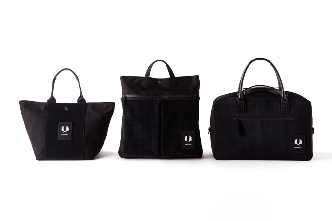 フレッドペリー×ニューニュー、ワッペンでカスタマイズできる3種のバッグ発売コピー