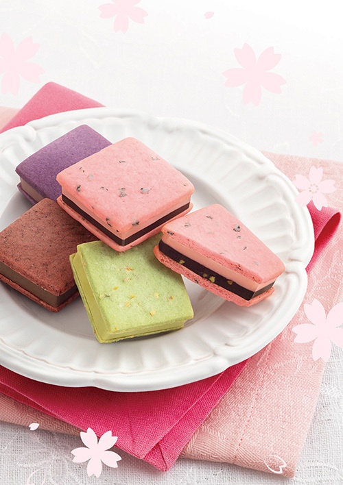 ゴディバ「サブレショコラ 桜」春季限定で発売 - 桜をイメージした華やかなパッケージでコピー