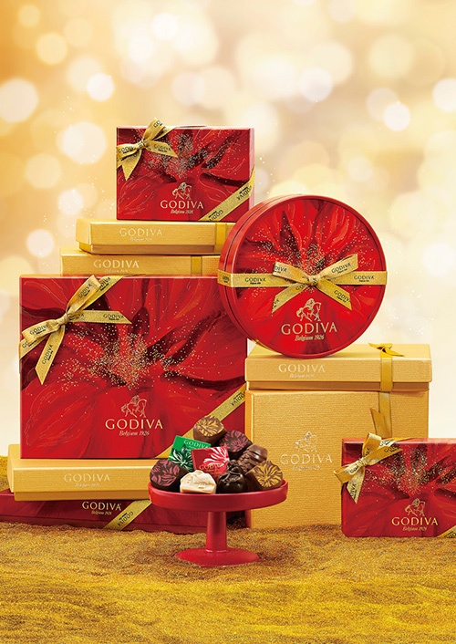 ゴディバが贈るクリスマスコレクション、サンタやツリーモチーフのチョコレートなどコピー ゴディバが贈るクリスマスコレクション、サンタやツリーモチーフのチョコレートなどコピー