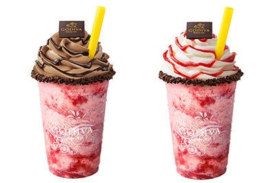 ゴディバのショコリキサーに新フレーバー2種 - 苺とホワイトチョコレートが溶け合う甘酸っぱいデザート