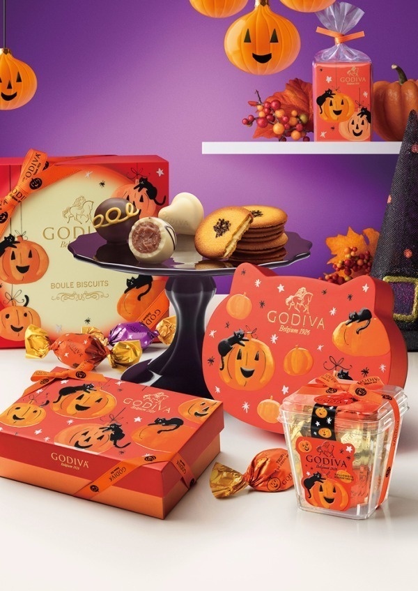 ゴディバからハロウィン限定「マジック コレクション」登場、ハローキティとのコラボアイテムもコピー