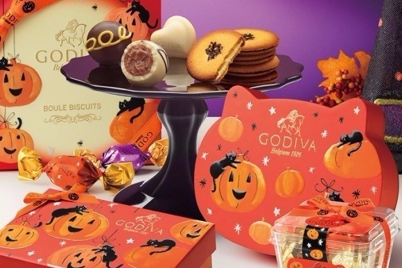 ゴディバからハロウィン限定「マジック コレクション」登場、ハローキティとのコラボアイテムも