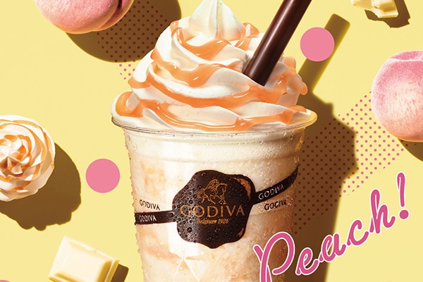 ゴディバのショコリキサーに限定「ショコリキサー ホワイトチョコレート ピーチ」登場