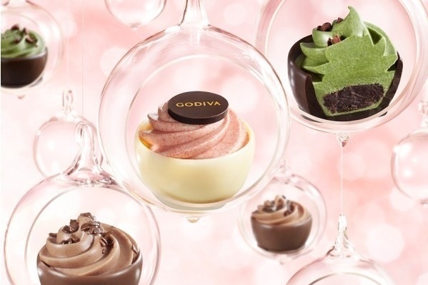ゴディバ2019年バレンタイン、“妖精”の贈り物の様な小さなケーキ型チョコレートの詰め合わせ