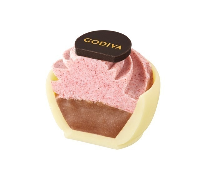 ゴディバ“妖精サイズ”小さなケーキ風バレンタインチョコ、カップの中になめらかなムースたっぷりコピー ゴディバ“妖精サイズ”小さなケーキ風バレンタインチョコ、カップの中になめらかなムースたっぷりコピー