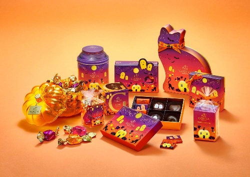 ゴディバの限定チョコ、ハローキティコラボ&ハロウィンに向けたグラデーション猫形ボックスコピー ゴディバの限定チョコ、ハローキティコラボ&ハロウィンに向けたグラデーション猫形ボックスコピー