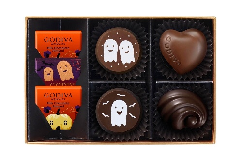 ゴディバの限定チョコ、ハローキティコラボ&ハロウィンに向けたグラデーション猫形ボックスコピー ゴディバの限定チョコ、ハローキティコラボ&ハロウィンに向けたグラデーション猫形ボックスコピー