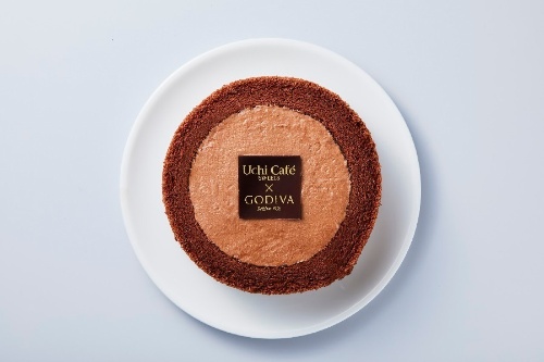 ローソンとゴディバコラボショコラロールケーキ復刻、しっとりとスポンジケーキ×濃厚チョコクリームコピー
