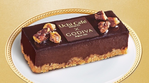ローソンのゴディバ監修ショコラスイーツから、2層仕立てのショコラプリン＆ケーキコピー