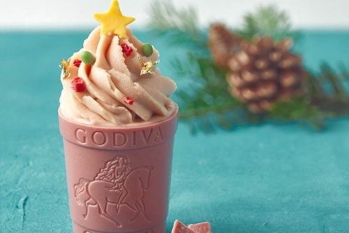 アトリエ ドゥ ゴディバから、ルビーチョコのクープショコラやオーナメント型ケーキなど限定スイーツ