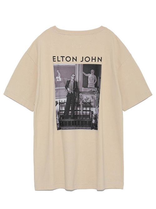 フレイ アイディー「エルトン・ジョン」のグラフィックTシャツ、映画『ロケットマン』公開記念コピー