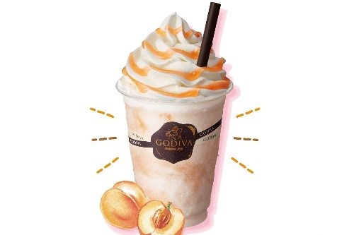 ゴディバのショコリキサー“フルーツ感たっぷり”「ホワイトチョコレート ピーチ」限定復活