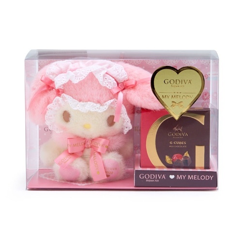 ゴディバ×サンリオ22年バレンタインギフト、ハローキティ&マイメロディぬいぐるみとチョコのセットコピー ゴディバ×サンリオ22年バレンタインギフト、ハローキティ&マイメロディぬいぐるみとチョコのセットコピー