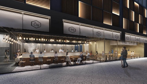 「カメイドクロック」東京・亀戸に新大型商業施設、駅近フードコートや横丁含む衣食住を支える136店舗コピー