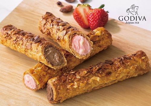 ゴディバ新作“サクサクパイ×濃厚クリーム”「ロングコルネ」ベルギー産チョコやストロベリー味でコピー ゴディバ新作“サクサクパイ×濃厚クリーム”「ロングコルネ」ベルギー産チョコやストロベリー味でコピー